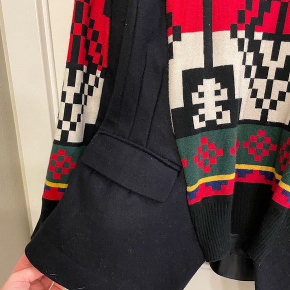 Unique Colorful Geometric Sweater - Picture 3 of 6